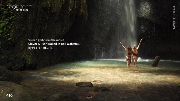 Clover and Putri Naked In Bali Waterfall filminden # 8 ekran görüntüsü