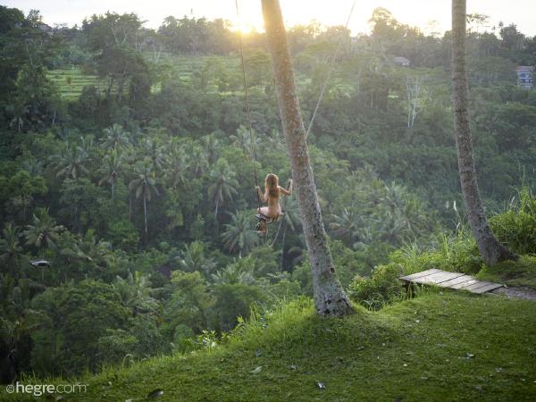 Vaizdas #4 iš galerijos Clover Ubud Bali sūpynės